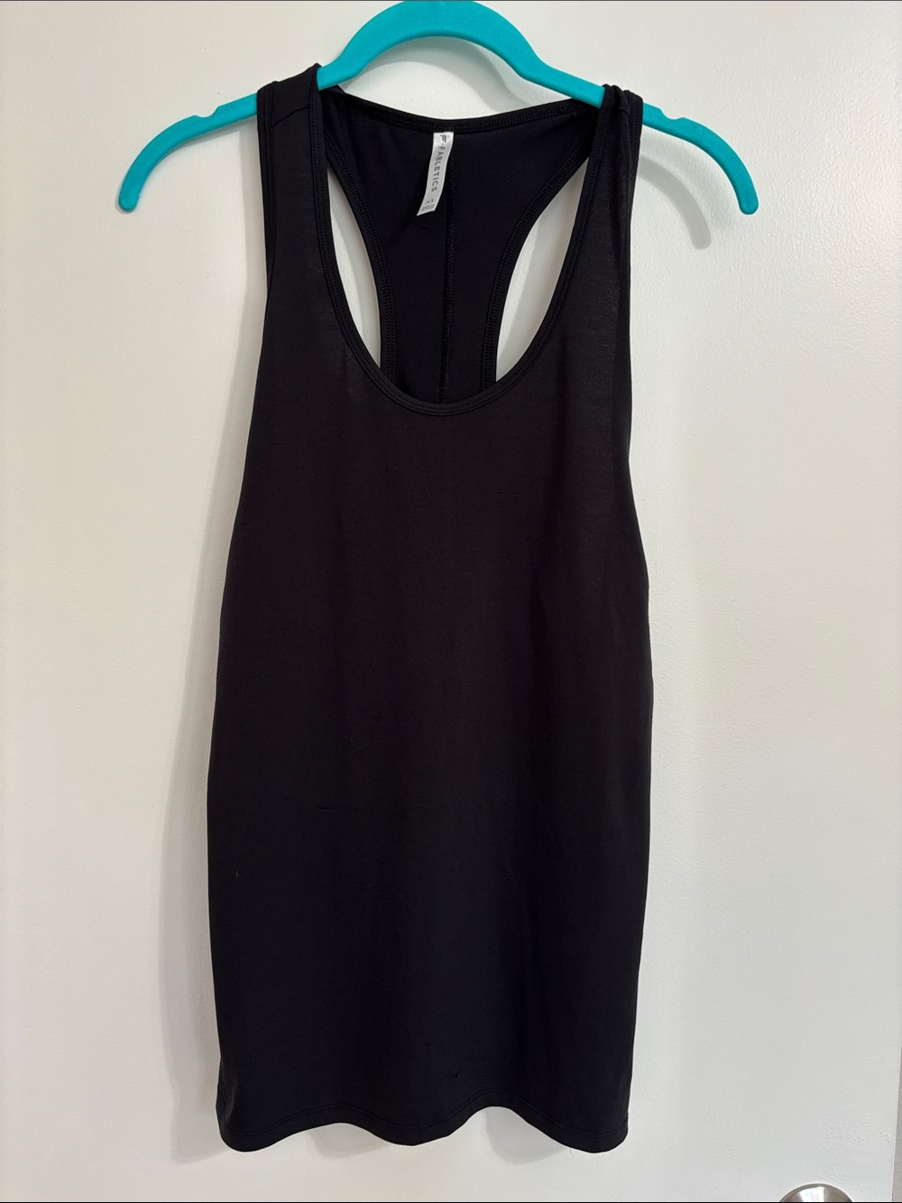 Fabletics Black Racerback Tank